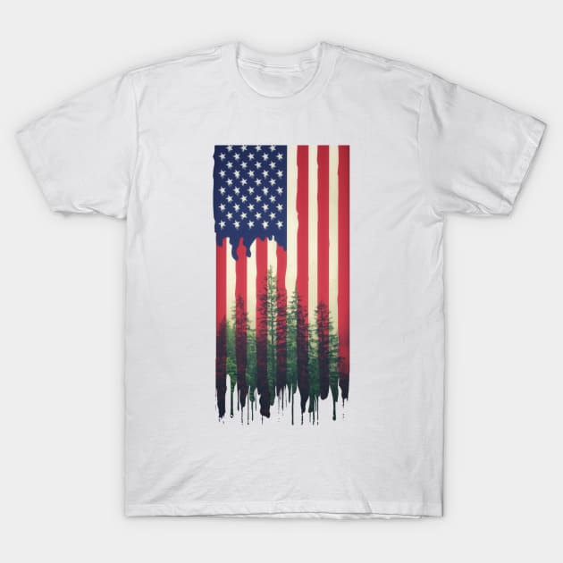 America, memorial day T-Shirt by Magination